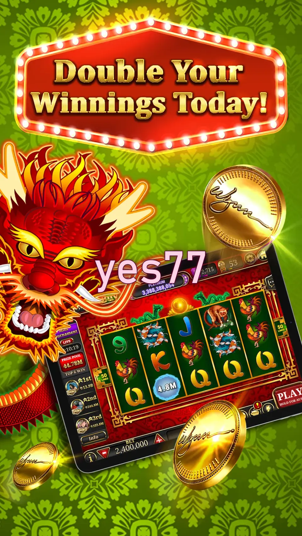 yes77 Tangkapan Layar - APK Resmi